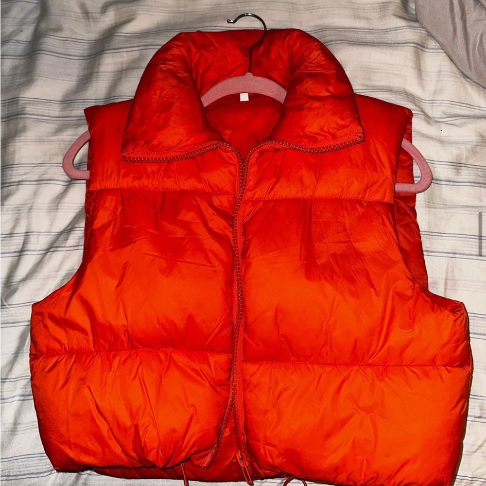 Neon Orange puffer